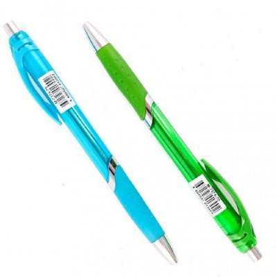 MAZARI Ручка - шпион MAZARI KASTER шариковая, синяя, со стираемыми чернилами, 0,8мм, рез.грип M-7374-70