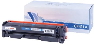 Картридж лазерный NV PRINT (NV-CF411A) для HP M377dw/M452nw/M477fdn/M477fdw, голубой, ресурс 2300 страниц