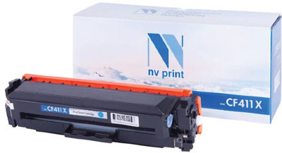 Картридж лазерный NV PRINT (NV-CF411X) для HP M377dw/M452nw/M477fdn/M477fdw, голубой, ресурс 5000 страниц